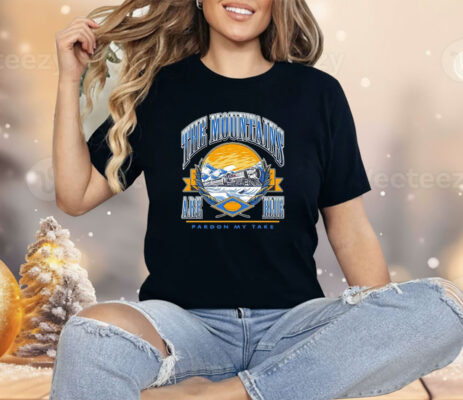 Coors X Pmt The Mountains Are Blue Train Shirt