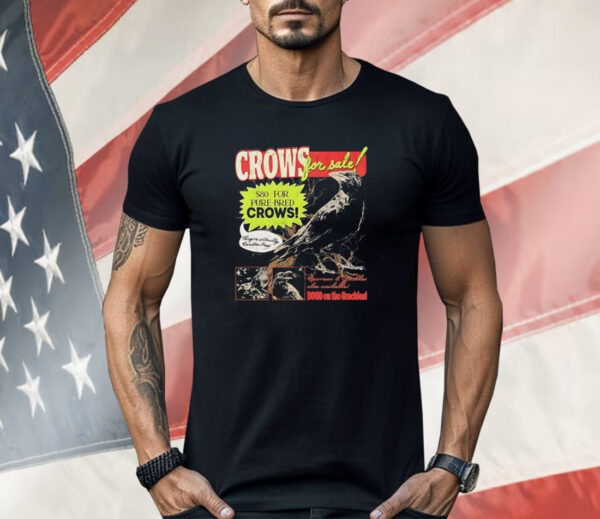 Crows for sale vintage graphic Shirt