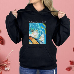 Dragon Ball We Saiyans Have No Limits Shirt