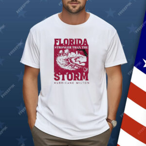 Florida Stronger Than The Storm Hurricane Milton 2024 Shirt