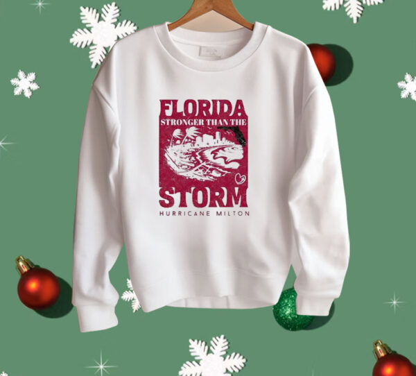 Florida Stronger Than The Storm Hurricane Milton 2024 Shirt