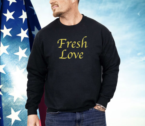 Freshloveclothing Fresh Love Script Shirt