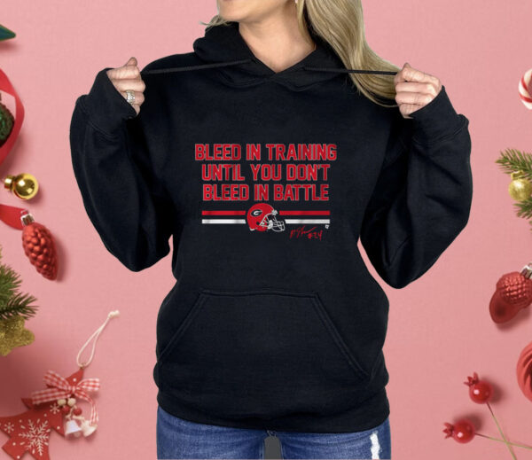 Georgia Football Malaki Starks Bleed in Training Shirt