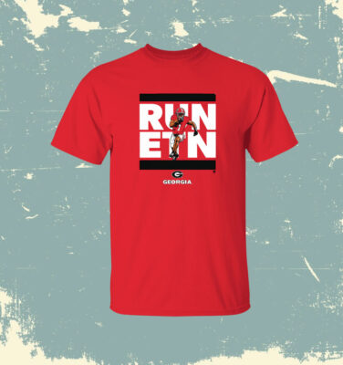 Georgia Football Trevor Etienne Run ETN Shirt