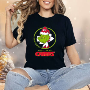 Grinch I Hate People But I Love Chiefs Shirt