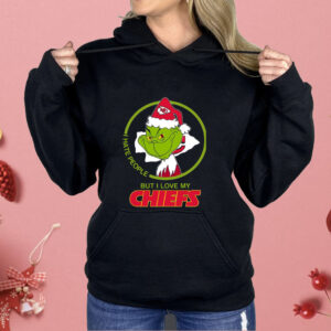 Grinch I Hate People But I Love Chiefs Shirt