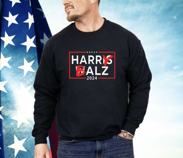 Harry Balz 2024 Funny Harris Walz Shirt