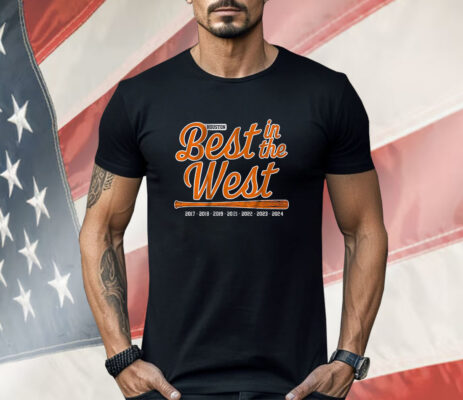 Houston Baseball Best In The West Shirt