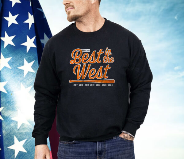 Houston Baseball Best In The West Shirt