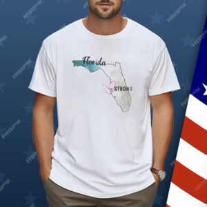 Hurricane Milton Florida Strong Map 2024 Shirt