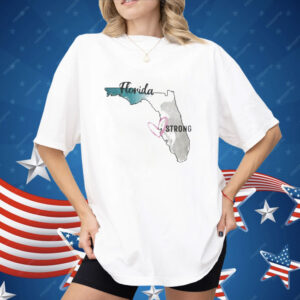 Hurricane Milton Florida Strong Map 2024 Shirt