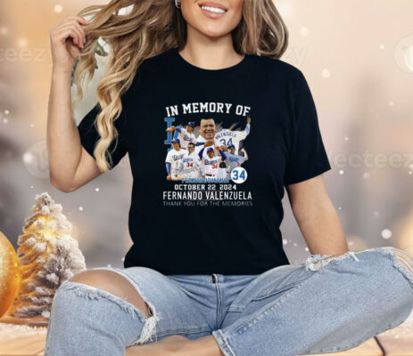 In Memory Of Fernandomania October 22 2024 Fernando Valenzulea Shirt