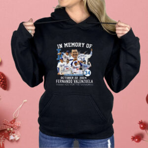 In Memory Of Fernandomania October 22 2024 Fernando Valenzulea Shirt