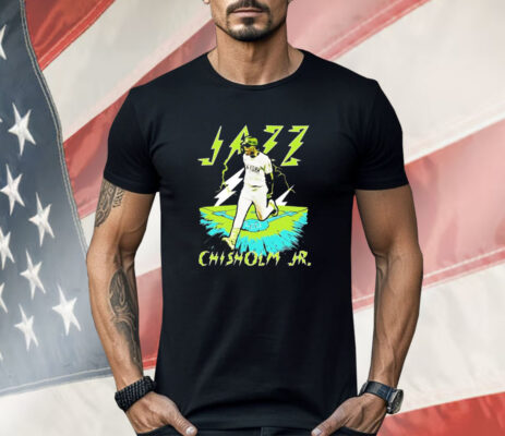 Jazz Chisholm Jr New York Yankees player lightning Shirt