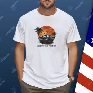 Jeep wave nation vintage Shirt