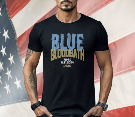 Jmu Football Blue Bloodbath Shirt