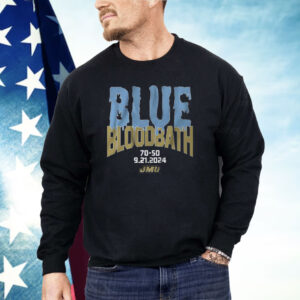 Jmu Football Blue Bloodbath Shirt