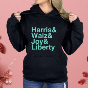 Kamala Harris And Walz And Joy And Liberty Shirt