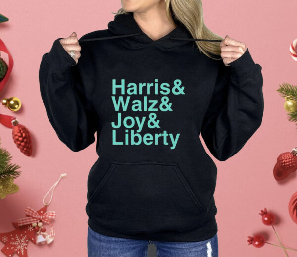 Kamala Harris And Walz And Joy And Liberty Shirt