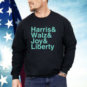 Kamala Harris And Walz And Joy And Liberty Shirt