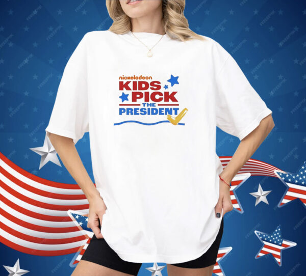 Kamala Harris nickelodeon kids pick the president Shirt