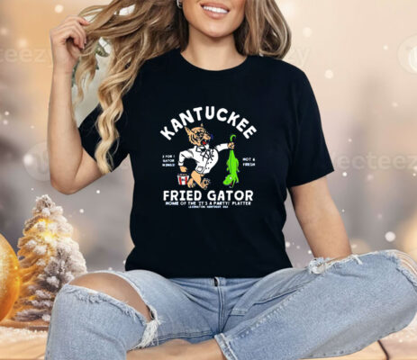 Kentucky Wildcats vs Florida Gators Kantuckee fried gator home of the it’s a party platter Shirt