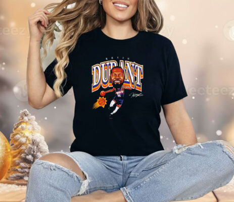 Kevin Durant Phoenix Suns cartoon signature Shirt