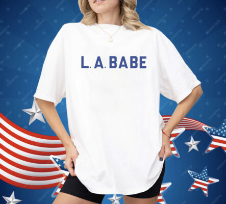 LA Babe logo Pearl Charles Shirt