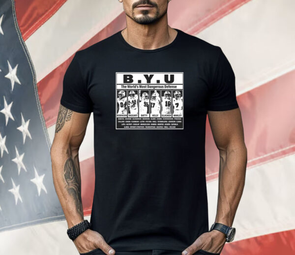 Lassiter B.Y.U The Worlds Most Dangerous Defense Shirt