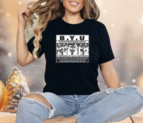 Lassiter B.Y.U The Worlds Most Dangerous Defense Shirt