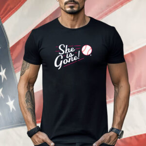 Los Angeles Baseball She is Gone Shirt