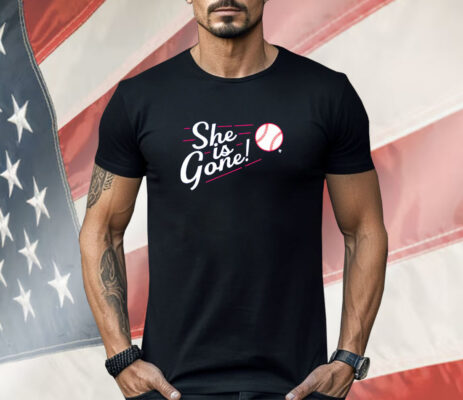 Los Angeles Baseball She is Gone Shirt