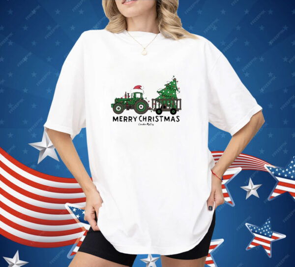 Merry Christmas Tractor 2024 Cardin Shirt