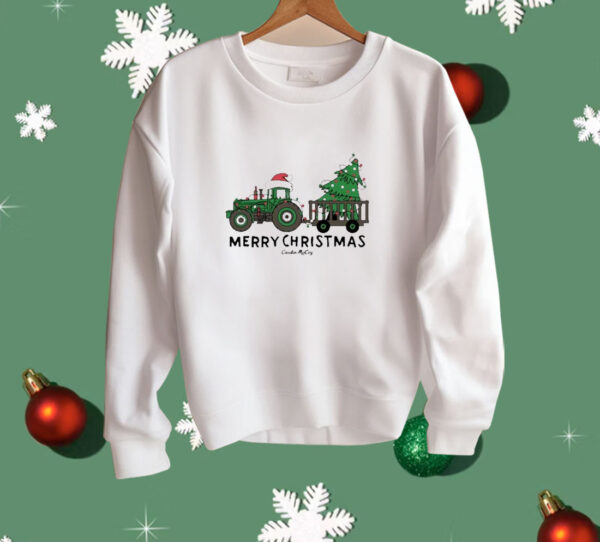 Merry Christmas Tractor 2024 Cardin Shirt