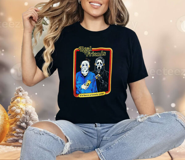 Michael Myers and Ghostface real friends it’s been a lonely year Shirt