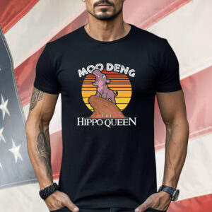 Moo Deng The Hippo Queen Shirt