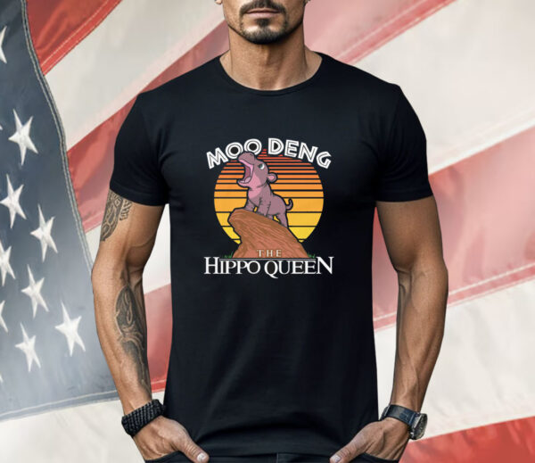 Moo Deng The Hippo Queen Shirt