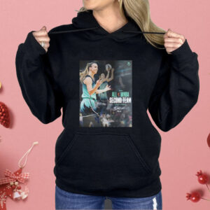 New York Liberty 2024 All WNBA Second Team Sabrina Ionescu Signature Shirt