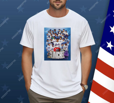 New York Mets baseball clinched poster 2024 graphic Shirt