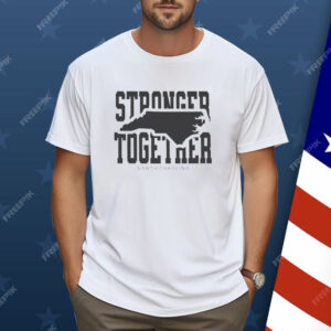 North Carolina stronger together map Shirt