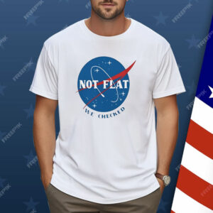 Not flat we checked logo Shirt