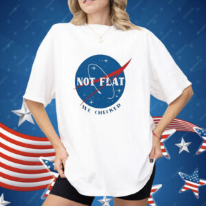 Not flat we checked logo Shirt