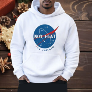 Not flat we checked logo Shirt