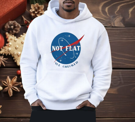 Not flat we checked logo Shirt