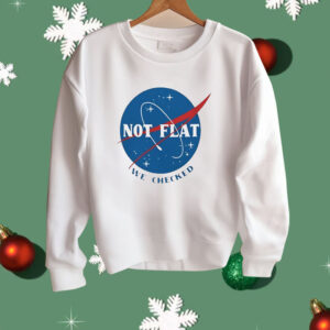 Not flat we checked logo Shirt