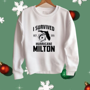 Original Oct 2024 I Survived Hurricane Milton Shirt