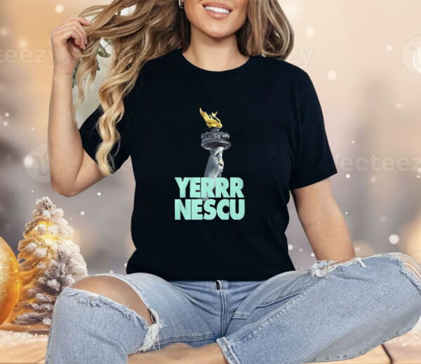 Sabrina Rocking The YERRR NESCU Shirt