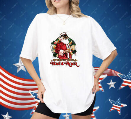 Santa jingle bell yacht rock Christmas Shirt