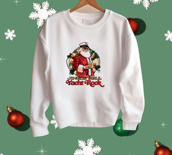 Santa jingle bell yacht rock Christmas Shirt