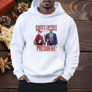 Santas favorite president Christmas Trump 2024 Shirt